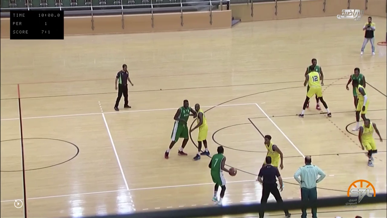 مباراة الاهلي والنصر - الجولة الثالثة - الدوري السعودي الممتاز لكرة السلة